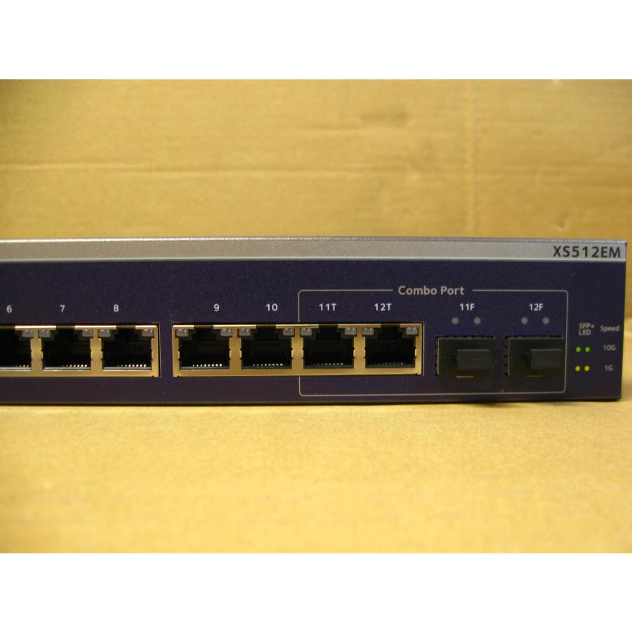 ▽NETGEAR XS512EM 10G/マルチギガビット12ポート アンマネージプラス