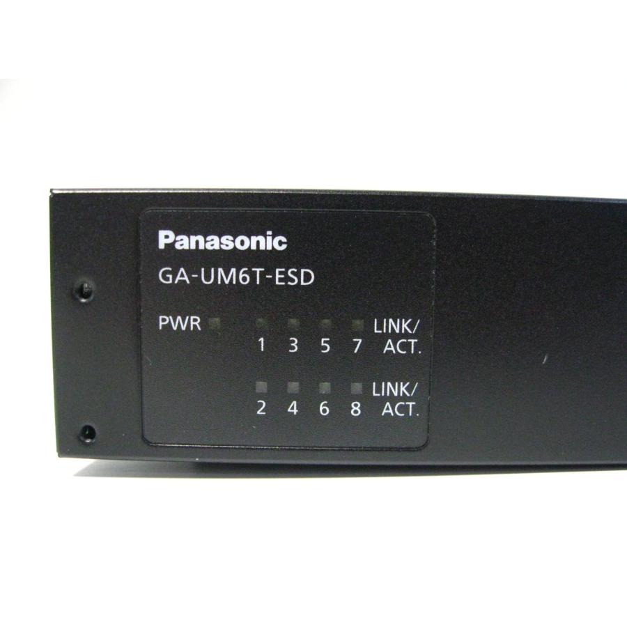 ▽Panasonic GA-UM6T-ESD PN24061 8ポート レイヤ2 スイッチングハブ