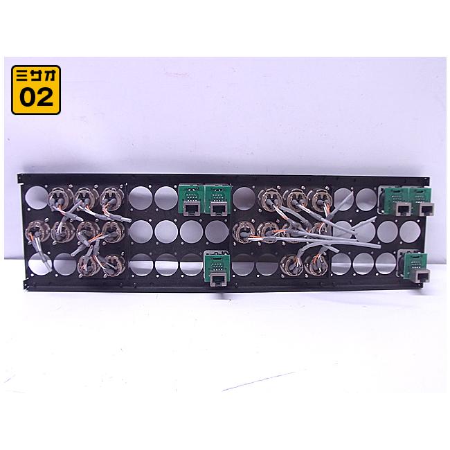 パッチパネル パッチ盤/パッチベイ コネクタパネル　4個セット パッチパネル パッチ盤/パッチベイ コネクタパネル 4個セット