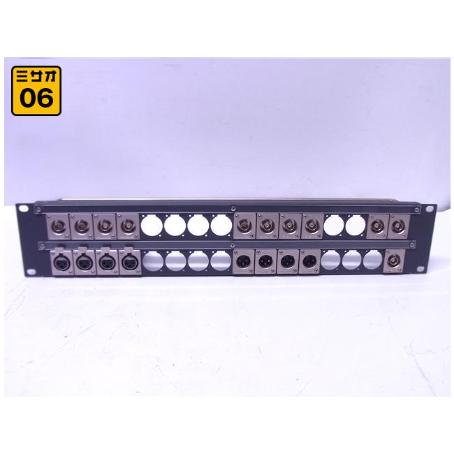 パッチパネル パッチ盤/パッチベイ コネクタパネル　4個セット パッチパネル パッチ盤/パッチベイ コネクタパネル 4個セット