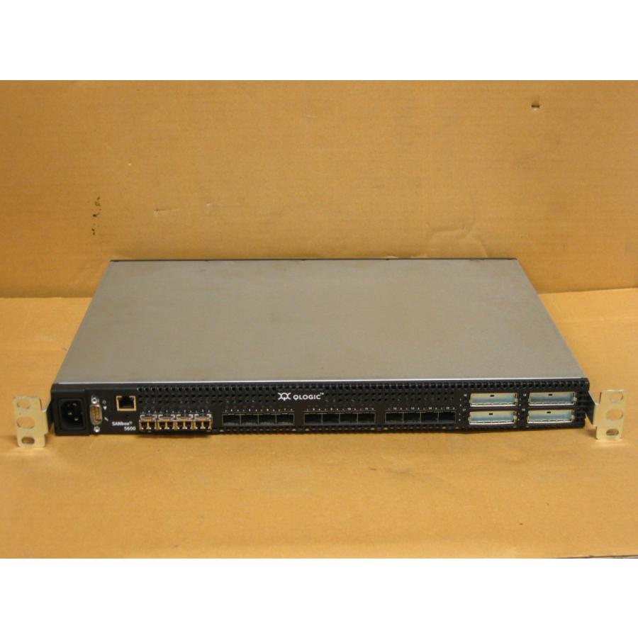 QLOGIC SANBox 5600 16ポート 4Gb/s スタッカブルFCスイッチ qlogicsanbox5600 ミサオ