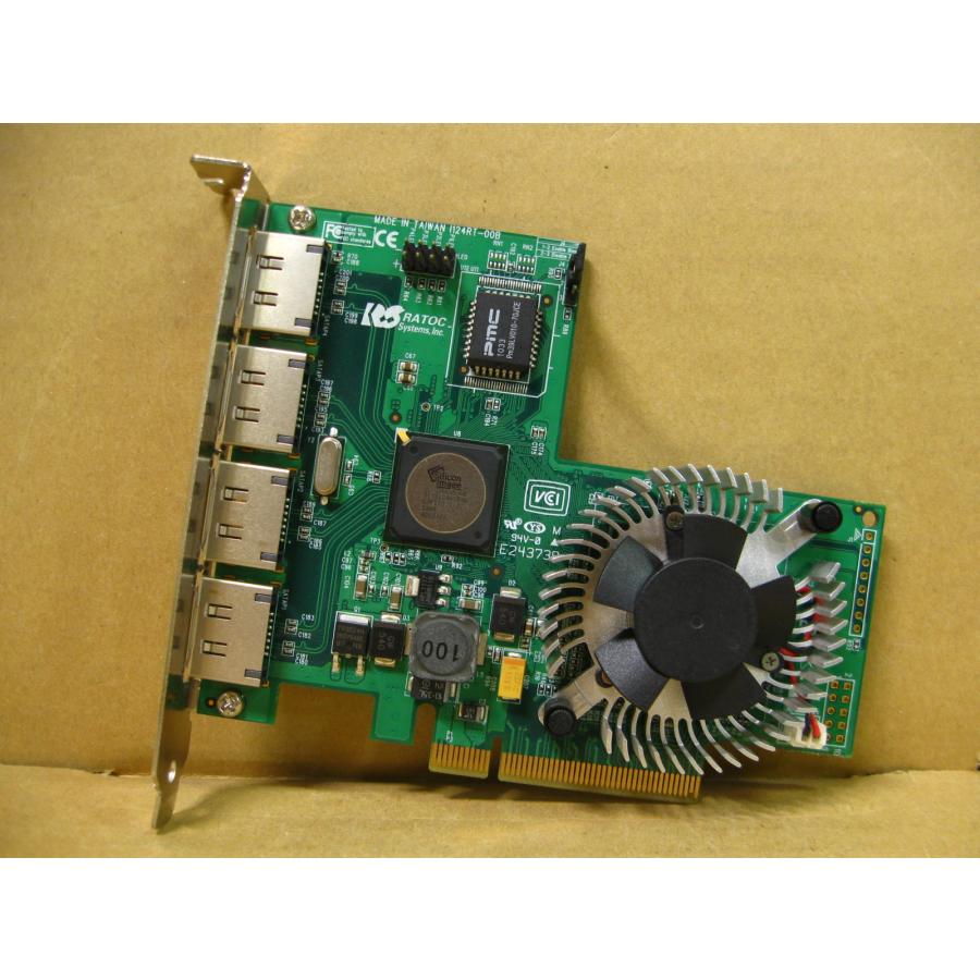 ▽RATOC REX-PE34-Z eSATA 4ポート PCI Express ボード 増設カード PCI
