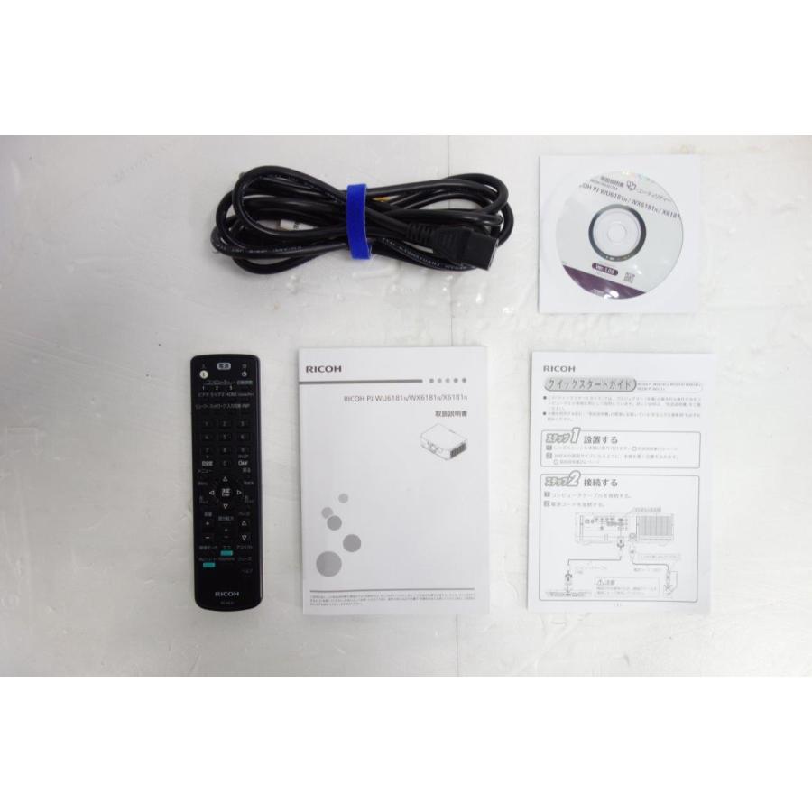 RICOH プロジェクター 本体と付属品 ◎リコー RICOH PJ X6181N プロジェクター 輝度7200lm 液晶透過型3板式