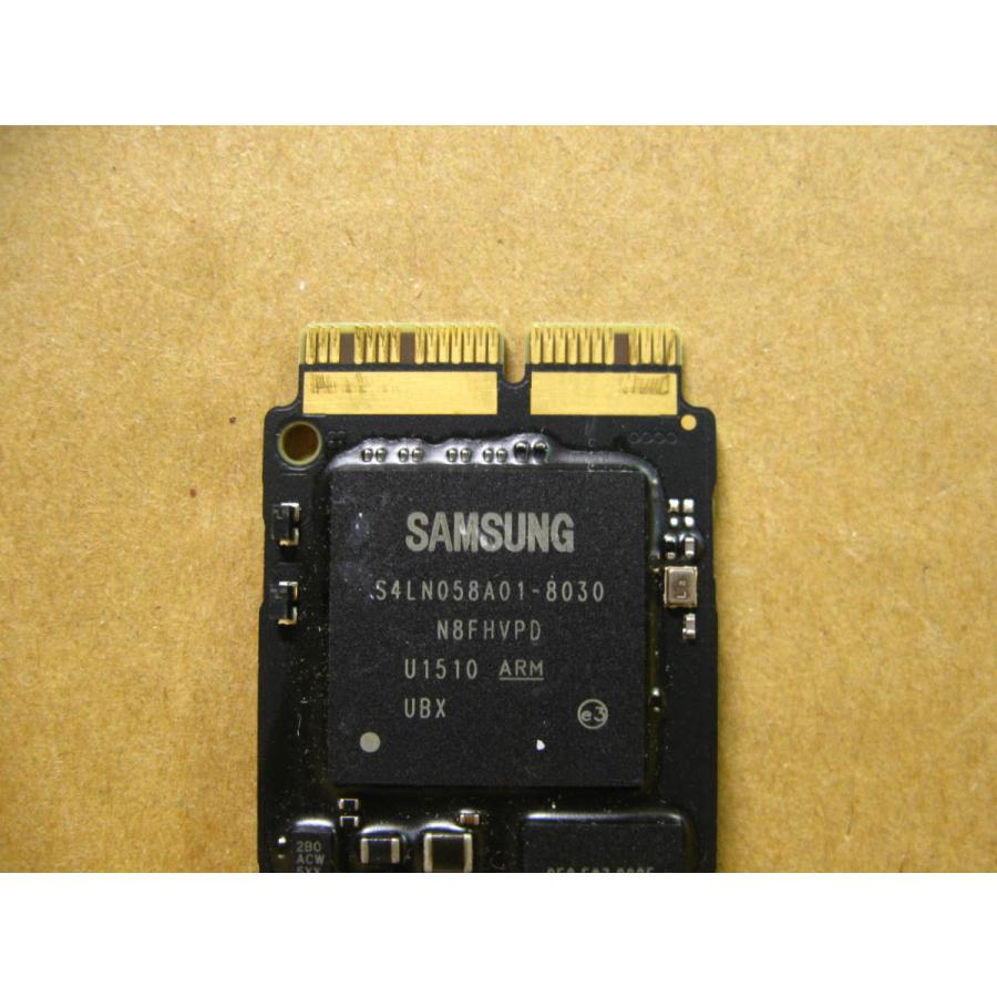 ▽SAMSUNG MZ-JPV1280/0A3 128GB apple純正SSD 655-1857D 中古 MacBook