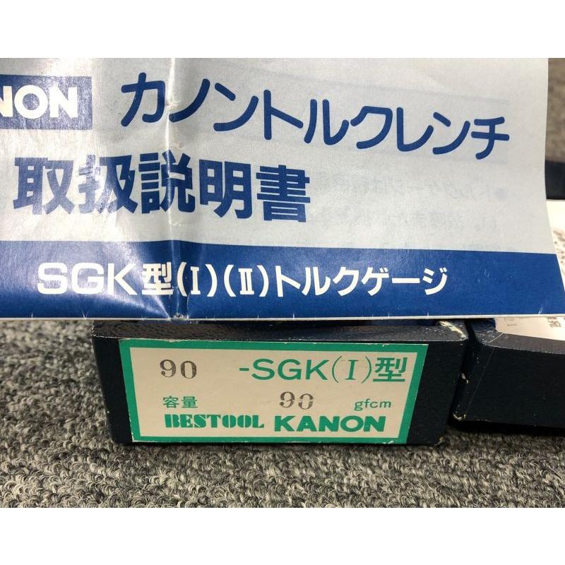 中村製作所 カノン トルクゲージ 90(I)SGK型 90gfcm : ミサオ