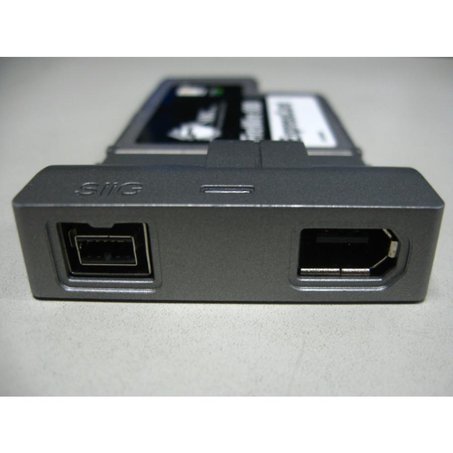 ▽SIIG NN-EC2812-S2 2ポート Firewire800/400 ExpressCard/54 IEEE1394b 増設カード 中古｜misaonet｜03