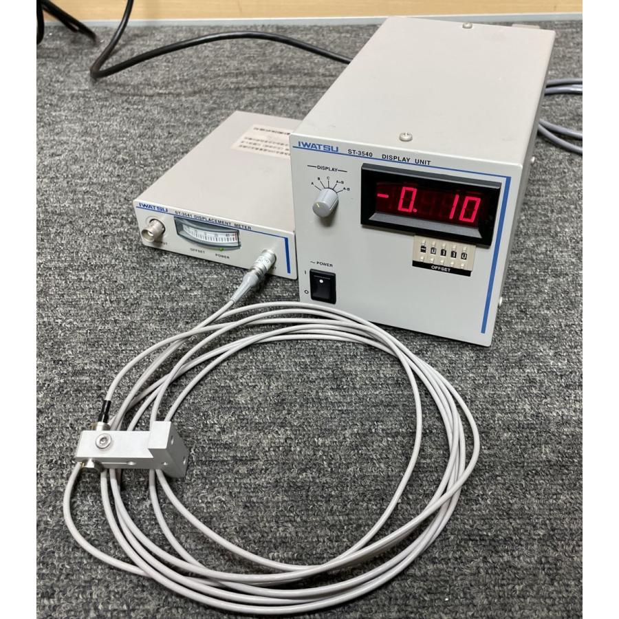 岩崎通信機 岩通 IWATSU 静電容量方式変位計 ST-3541 表示 岩崎通信機 岩通 IWATSU 静電容量方式変位計 ST-3541 表示