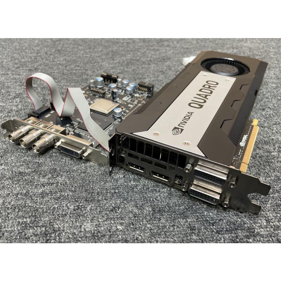 PNY VCQK6000-T /nVidia Quadro K6000 と SDI出力ボード セット
