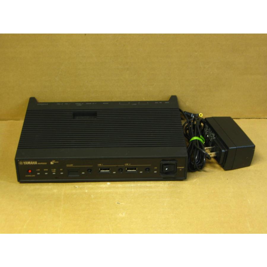 ▽YAMAHA NVR500 ブロードバンドVoIPルーター Rev.11.00.43 ヤマハ Net