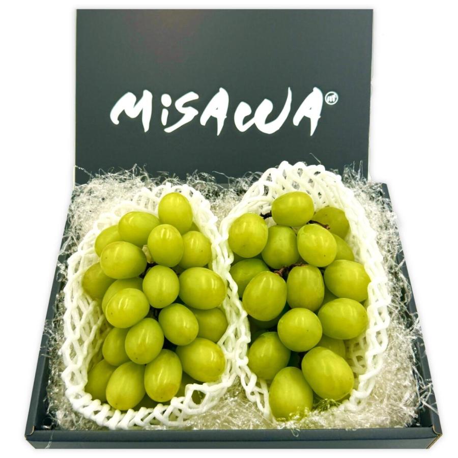 シャインマスカット ギフト 約1kg 2房入り クール便 種なし 長野県