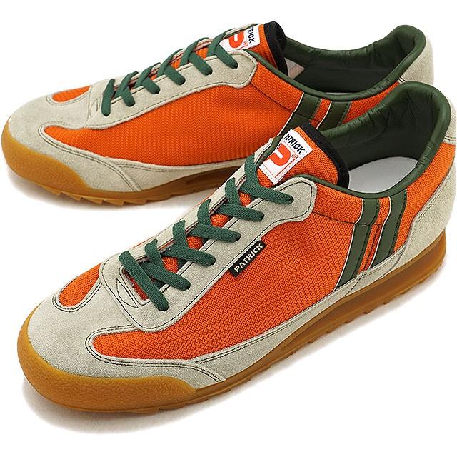 PATRICK パトリックBronxブロンクス36オレンジ/グリーンスニーカー PATRICK（パトリック） スニーカー メンズ レディース 靴 ブロンクス