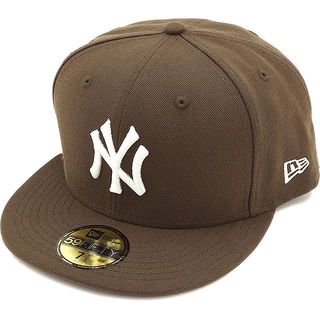 NEWERA ニューエラ キャップ MLB カスタム 59FIFTY ニューヨーク・ヤンキース ブラウン/ホワイト 11308562 :10019365:ミスチーフ - 通販 - Yahoo