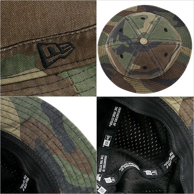 ニューエラ NEW ERA ハット エクスプローラー EXPLORER ウォッシュドコットン 12491907 メンズ・レディース 定番 帽子 ウッドランドカモ カモ柄 正規取扱店 | NEW ERA | 02