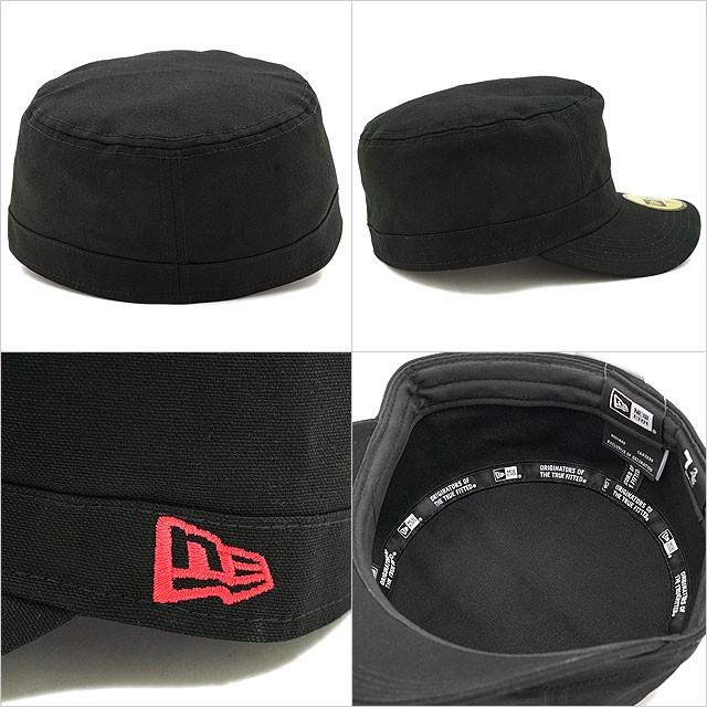 ニューエラ NEW ERA キャップ WM-01 ミリタリー ワークキャップ ブラック ストロベリー 13561914  CAP 正規取扱店 | NEW ERA | 02