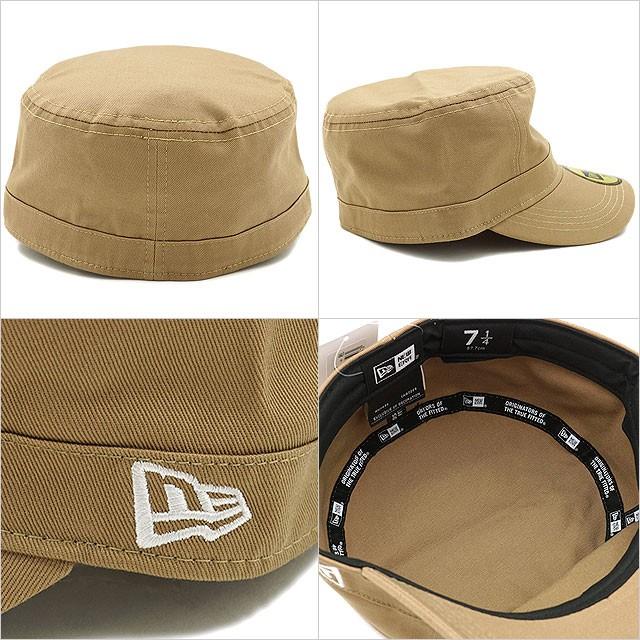 ニューエラ NEW ERA キャップ WM-01 ミリタリー ワークキャップ カーキ ホワイト 13561917  正規取扱店 | NEW ERA | 02