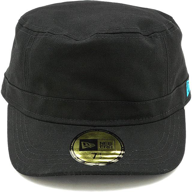 ニューエラ NEW ERA キャップ WM-01 ミリタリー ワークキャップ ブラック ターコイズ 13561913  cap 正規取扱店 | NEW ERA | 01