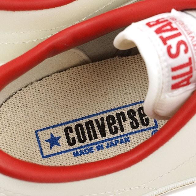 CONVERSE（コンバース） ONE STAR J ワンスター J ホワイト/レッド