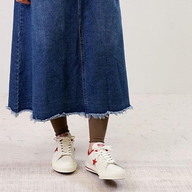 CONVERSE コンバース ONE STAR J ワンスター J ホワイト/レッド 32346512 正規取扱店 | CONVERSE | 06