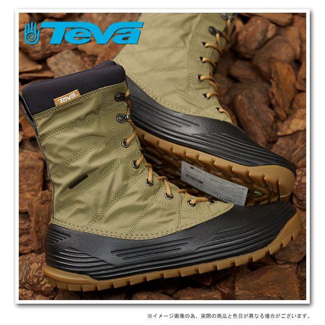 Teva テバ メンズ スノーブーツ ボルミオ リップストップ 防水 Dark