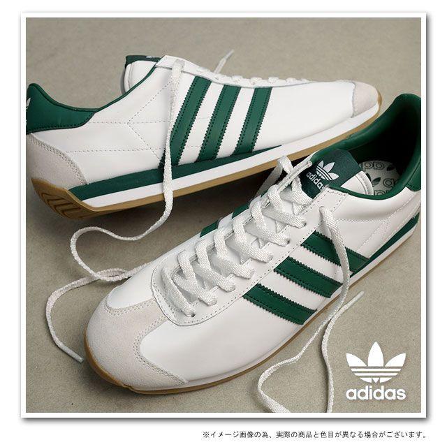 アディダス Adidas スニーカー カントリー ランニングホワイト カレッジエイトグリーン ガム4 G ミスチーフ Paypayモール店 通販 Paypayモール