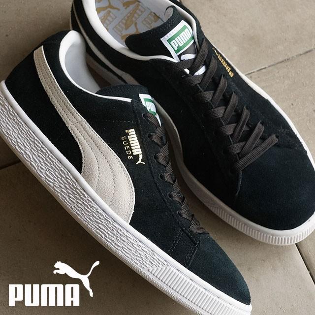 プーマ Puma スニーカー メンズ レディース スウェード クラシック プラス Blck White 03 ミスチーフ Paypayモール店 通販 Paypayモール