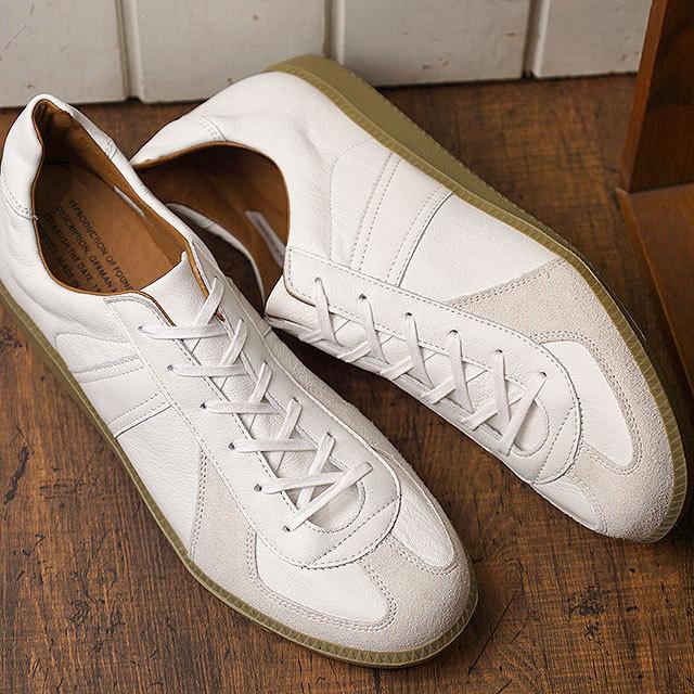 リプロダクション オブ ファウンド ジャーマントレーナー メンズ レディース ミリタリースニーカー 1700L WHITE 正規取扱店 | GERMAN TRAINER | 08