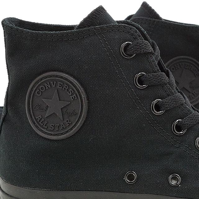 24cm＊ハイカット＊ブラック　黒＊コンバース＊ CONVERSE コンバース キャンバス オールスター ハイカット