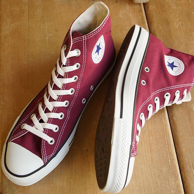 コンバース キャンバス オールスター ハイカット CONVERSE マルーン  32060132｜mischief｜02