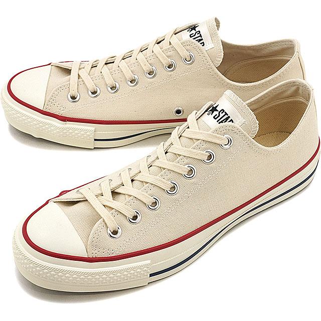 国産モデル コンバース キャンバス オールスター J ローカット CONVERSE CANVAS ALL STAR J OX ナチュラルホワイト 32167710 正規取扱店 | CONVERSE