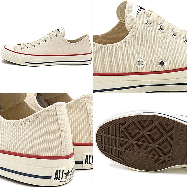 国産モデル コンバース キャンバス オールスター J ローカット CONVERSE CANVAS ALL STAR J OX ナチュラルホワイト 32167710 正規取扱店 | CONVERSE | 02