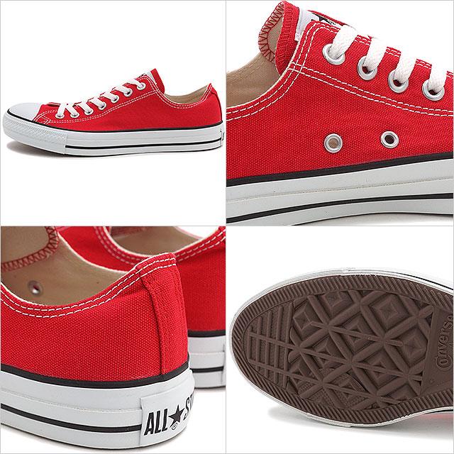 CONVERSE（コンバース） キャンバス オールスター ローカット レッド