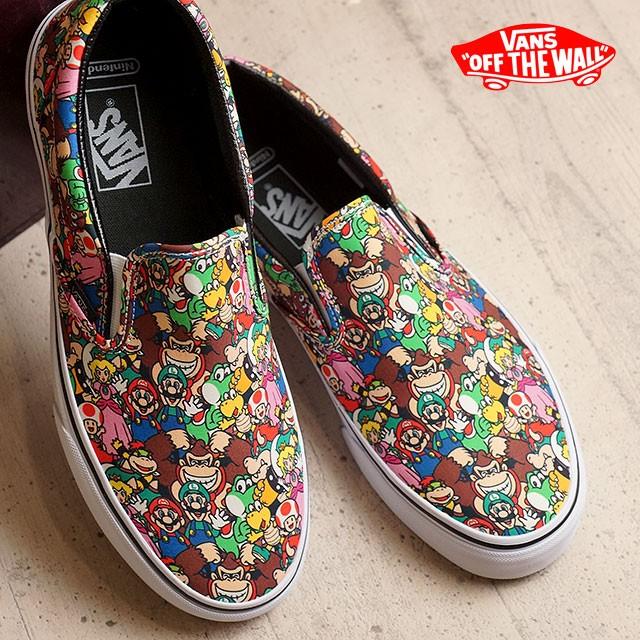 バンズ 任天堂 クラシック スリップオン Vans メンズ レディース スニーカー スリッポン Nintendosupermariobros Multi Vn0004mpk5a Fw16 ミスチーフ Paypayモール店 通販 Paypayモール