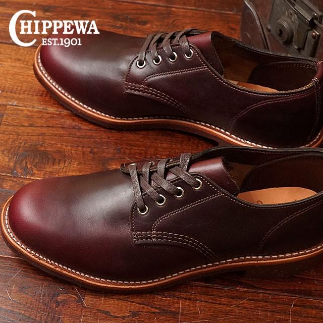 しみくださ チペワ 4インチ サービス オックスフォード シューズ