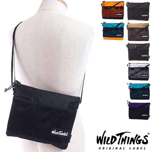 Wild Things ワイルドシングス サコッシュバッグ Sacoche Shoulder Bag サコッシュ ショルダーバッグ Wt 380 0072 メール便対応 ミスチーフ Paypayモール店 通販 Paypayモール