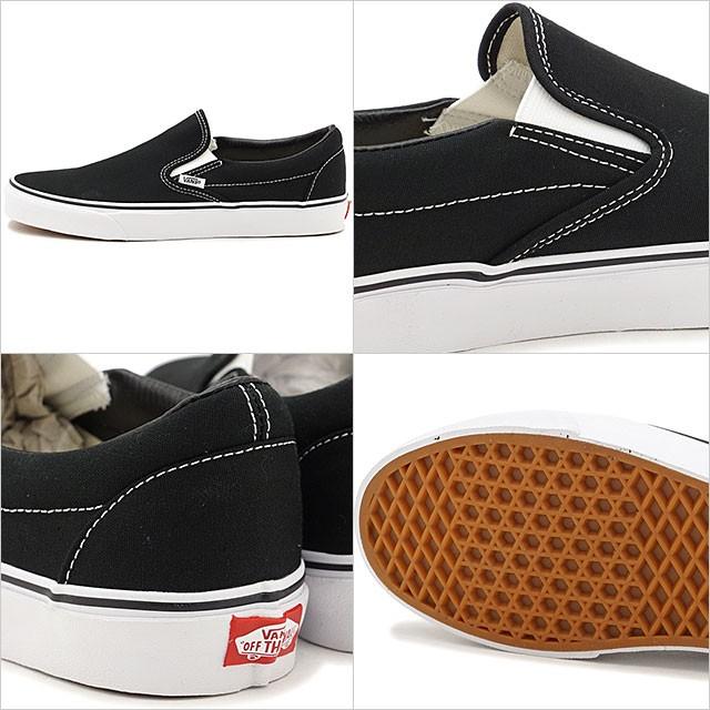 バンズ VANS スリッポン クラシック スリップオン CLASSIC SLIP-ON メンズ レディース ヴァンズ スニーカー BLACK ブラック系 VN000EYEBLK SS19 正規取扱店 | VANS | 02