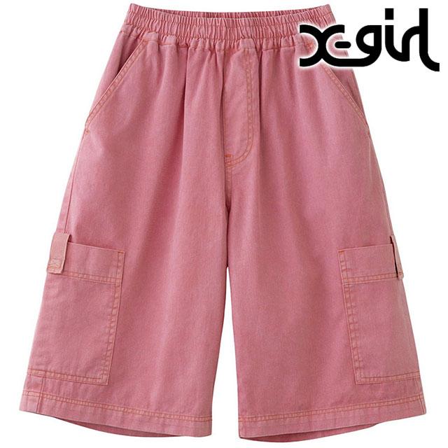 FADED FACE EASY HALF PANTS X-girl