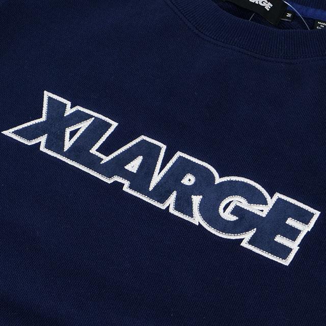 XLARGE エクストララージ メンズ スタンダードロゴクルーネック