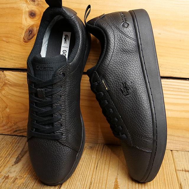 LACOSTE ブラック メンズシューズ LACOSTE（ラコステ） メンズ スニーカー カーナビー エヴォ ゴアテック