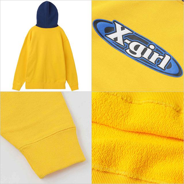 X-girl エックスガール レディース フォームプリントオーバル