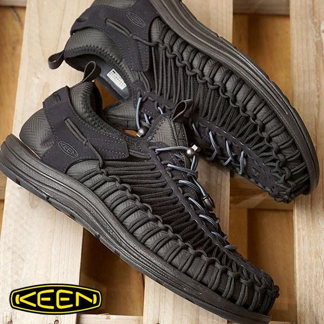 KEEN キーン スニーカー 靴 サンダル 靴 メンズ MENS UNEEK HT ユニーク エイチティー Black/Black 1018025  FW17