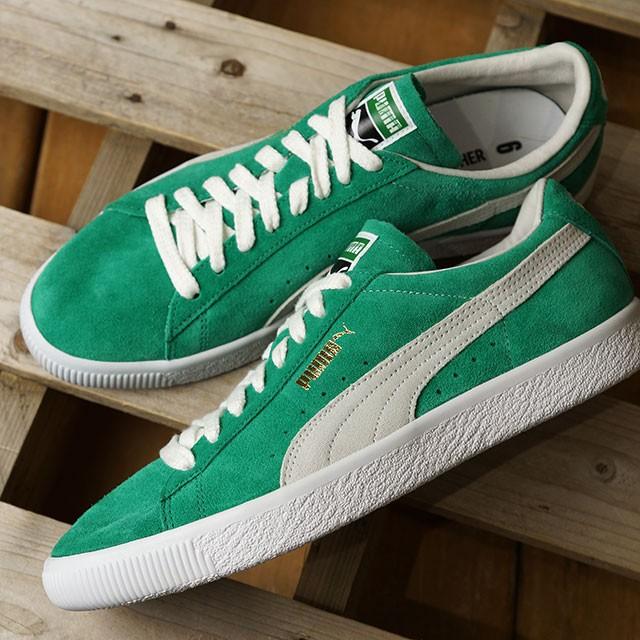 puma suede kelly green