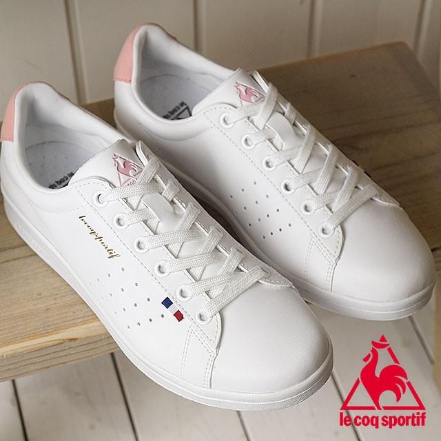 Le Coq Sportif ルコックスポルティフ レディース スニーカー 靴 La Roland Sl ローラン Sl ホワイト ピンク Ql1ljc16wp Ss18 ミスチーフ Paypayモール店 通販 Paypayモール