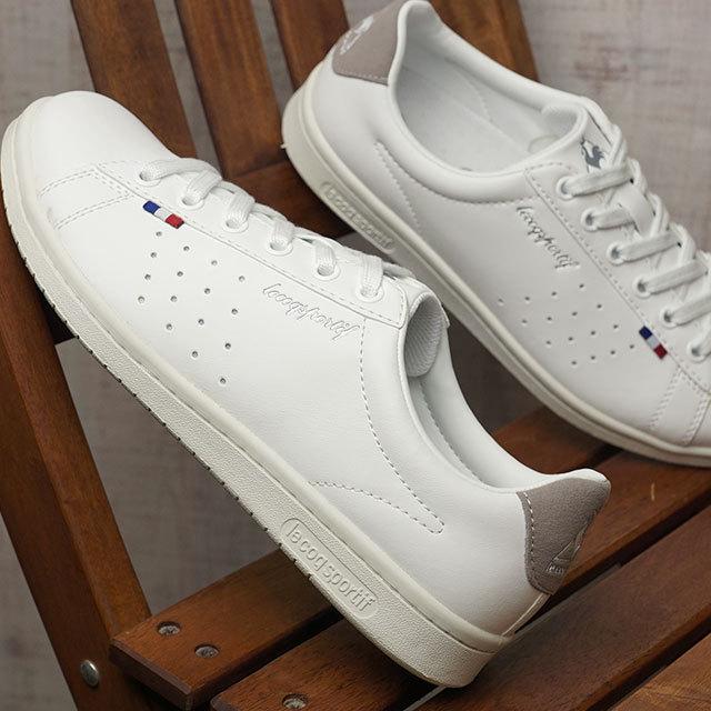 ルコック Le Coq Sportif La ローラン Sl レディース スニーカー Ql1ljc16wg Ss22 La Roland Sl ルコックスポルティフ ホワイト グレー ミスチーフ 通販 Yahoo ショッピング