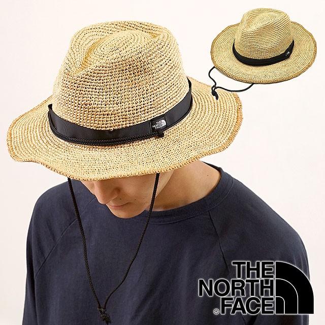 THE NORTH FACE ザ・ノースフェイス メンズ・レディース ストローハット Raffia Hat ラフィアハット NN01554 麦わら帽子 NB ナチュラルベージュ｜mischief｜02