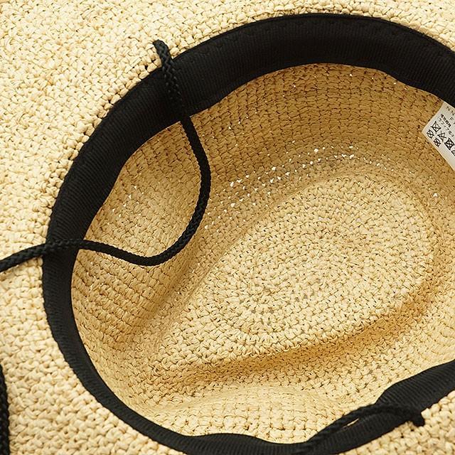 THE NORTH FACE ザ・ノースフェイス メンズ・レディース ストローハット Raffia Hat ラフィアハット NN01554 麦わら帽子 NB ナチュラルベージュ｜mischief｜04