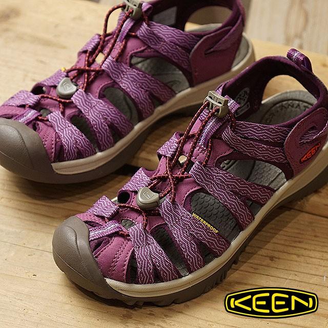 KEEN（キーン） サンダル 靴 レディース W WHISPER ウィスパー Grape