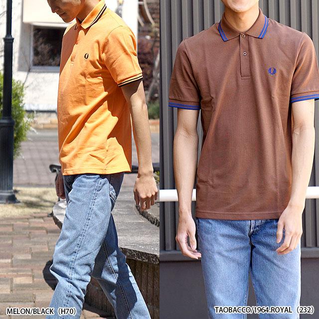 FRED PERRY フレッドペリー ポロシャツ メンズ TWIN TIPPED