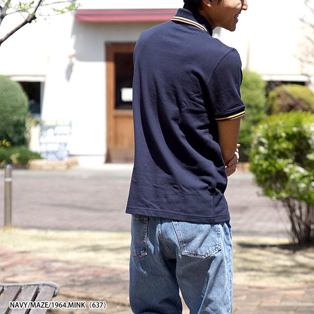 FRED PERRY（フレッドペリー） ポロシャツ メンズ TWIN TIPPED FRED