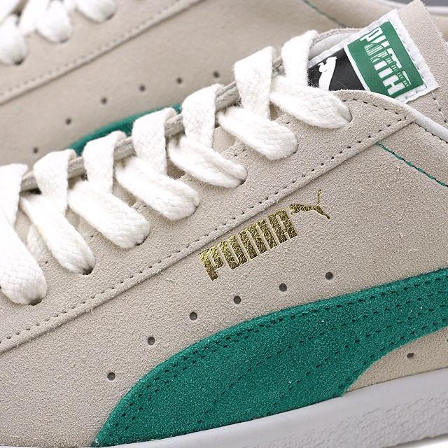 PUMA（プーマ） SUEDE 90681 スエード W.WHITE/G.FLASU/P.WHITE メンズ