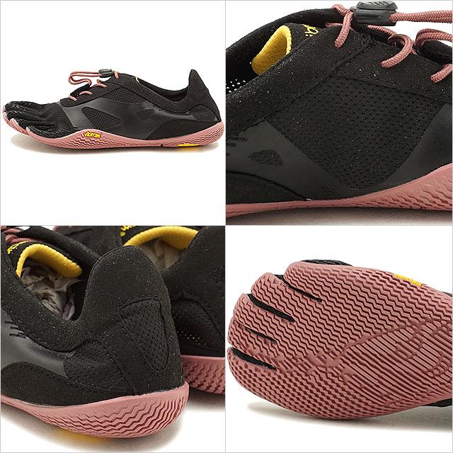 ビブラムファイブフィンガーズ レディース Vibram FiveFingers ジム フィットネス 5本指シューズ KSO EVO ベアフット Black Rose 靴 18W0701 SS18 正規取扱店_2